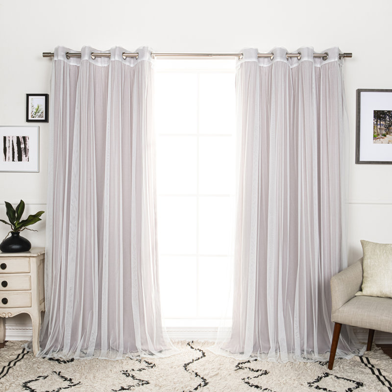 Curtain, 52" W x 96" L, Beige