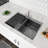 33'' L Undermount Double Bowl Stainless Steel Kitchen Sink