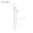 Plaisir Freestanding Bathtub Faucet in Chrome