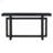 59.1'' Painted Entryway Table With Pine Veneer,Unique Triple Rectangle Design Console Table With Thick Pine Wood Legs,Extra Long Sofa Table Versatile For Hallway, Living Room,Kitchen-1497674507