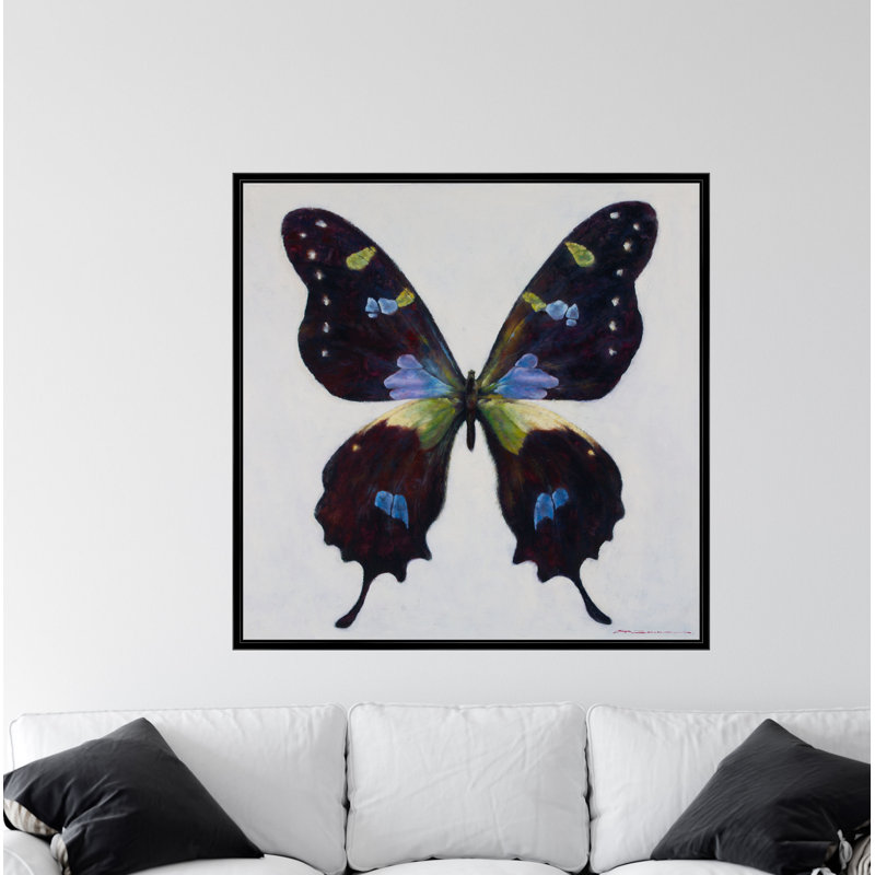 Botanical Beauty Painting, Black