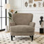 Fauteuil club rembourré Boucle