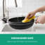 ROYALFORD Wok Pan 26Cm | Induction Safe Frying Pan with Tempered Glass Lid | Forged Aluminium Cookware with 5-Layer Non-Stick Granite Coating Cooking Pot | PFOA Free Dishwasher Safe | Terranox Series
