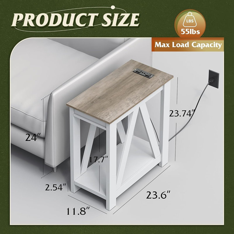Table de bout Farmhouse
