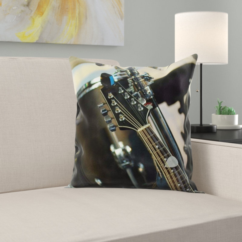Microsuede Throw Pillow