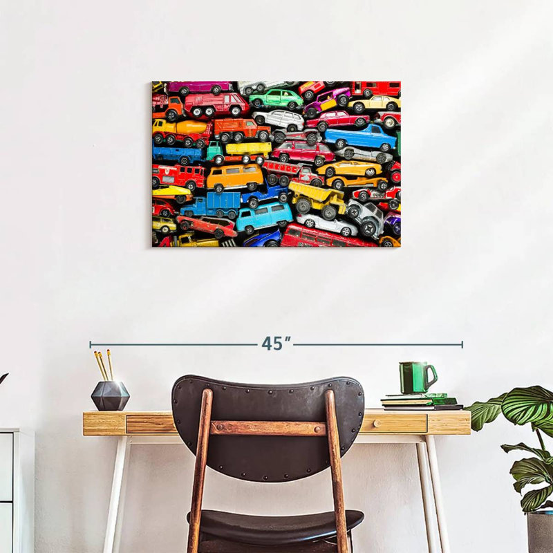 Mehar Vintage Toy Cars, 20" H x 30" W