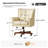 Meroy Transitional Simple Assemble 360° Swivel Tilting Office Chair with Solid Wood Legs-1455413677
