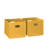 RiverRidge Kids 2pc Fabric Collapsible Storage Cube Organizers with Handles for Playroom Organization-1747185069