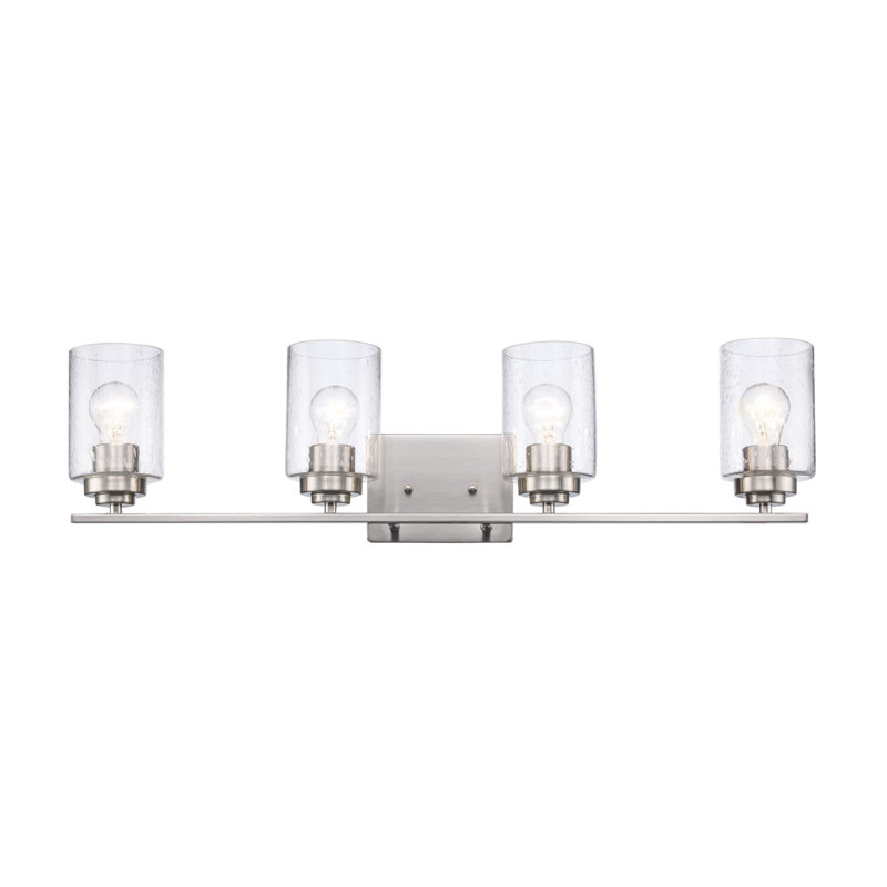 Amoret 4 - Light Dimmable Chandelier, Brushed Nickel