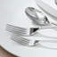 Service de table en argent martelé, 30 pièces, acier inoxydable 18/10, poignées ondulées uniques + finition polie miroir, lavable à la machine, pratique et pratique
