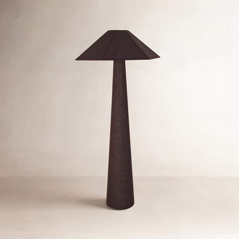 Gigi Floor Lamp Cream, Brown, Brown