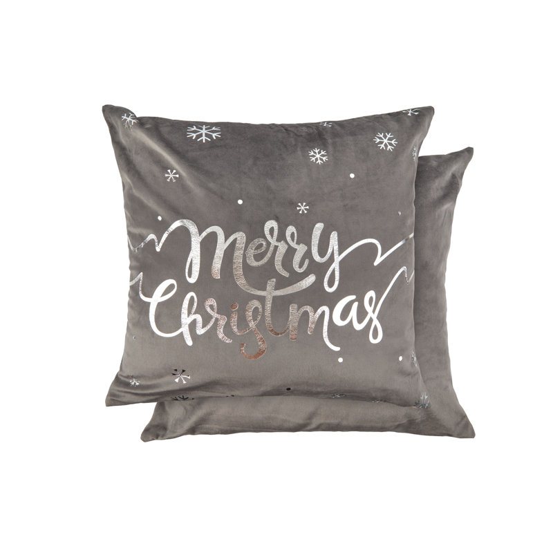 Caitlyn Square Cushion, Grey