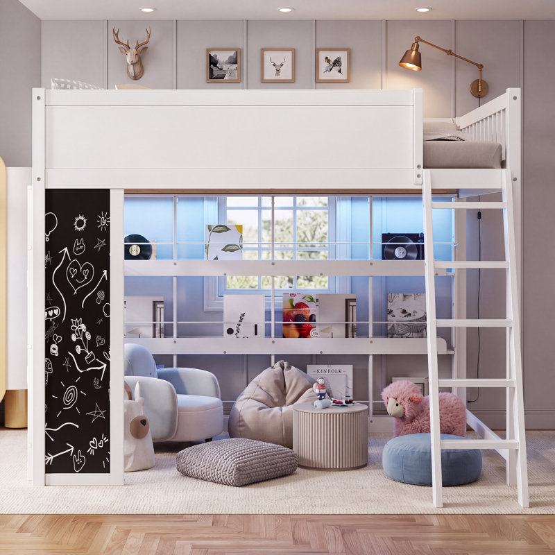 Bed, Grand lit, Blanc