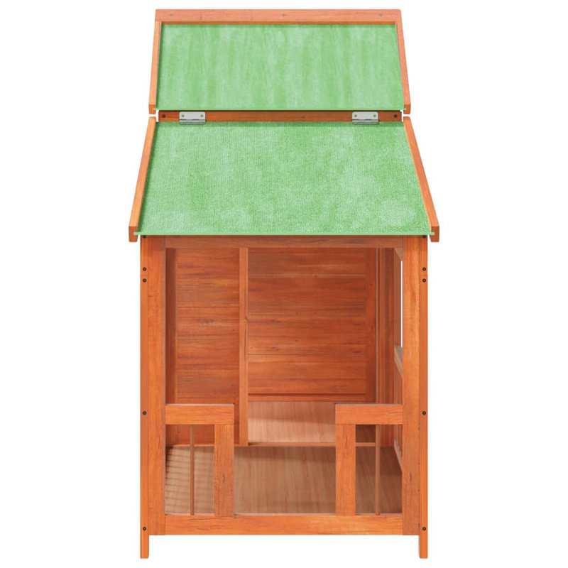 Exeter Wood Dog House, Brown