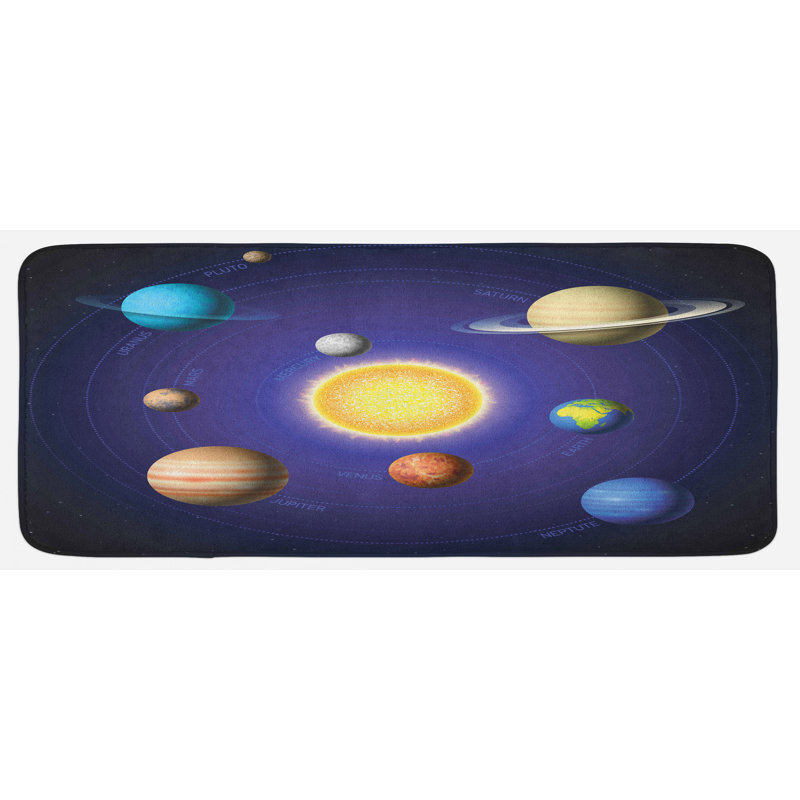 Tapis de cuisine space