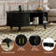 Table basse ovale avec rangement-1984258850