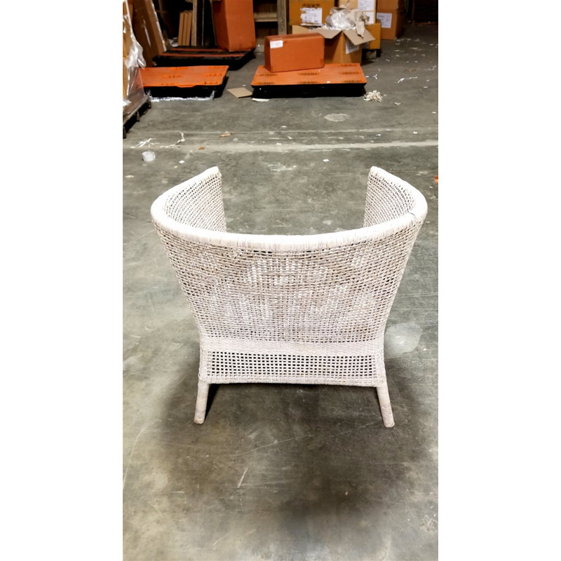 Inya Barrel Chair, Antique Brown