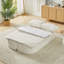 74.8''Modern Convertible Folding Compression Sleeper Sofa Bed-618266248