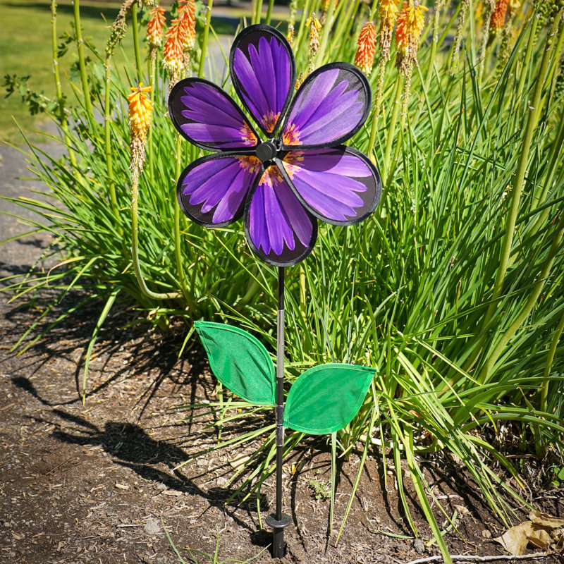 13.5" Aster Spinner with Leaves