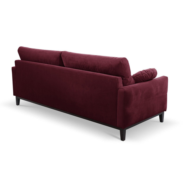 Bhumi 3 - Piece Living Room Set, Burgundy