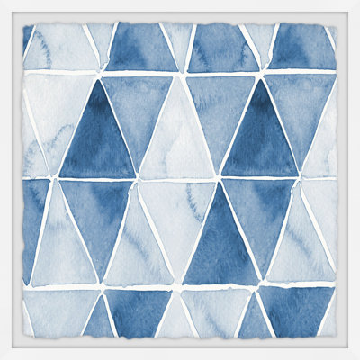 Lovely Geometric Pattern - Single Picture Frame Painting