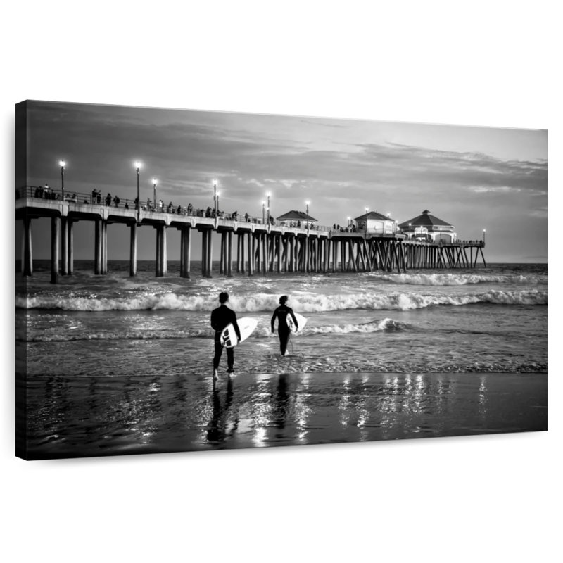 Senne Huntington Beach Surf City, 20" H x 30" W