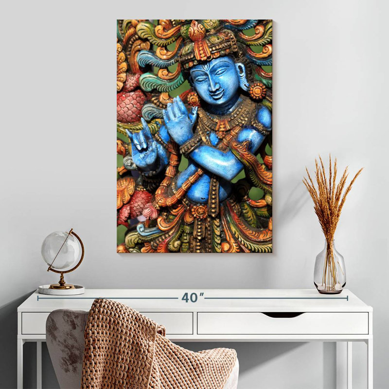 Adella Lord Krishna, 30" H x 20" W
