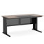 63" L-Shaped Executive Desk With File Cabinet-1817354912
