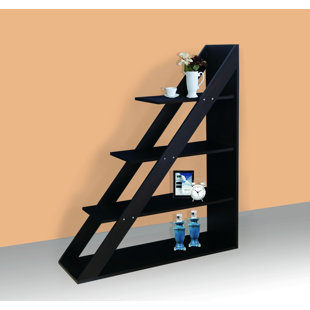 141.5cm H x 120cm W Ladder Bookcase