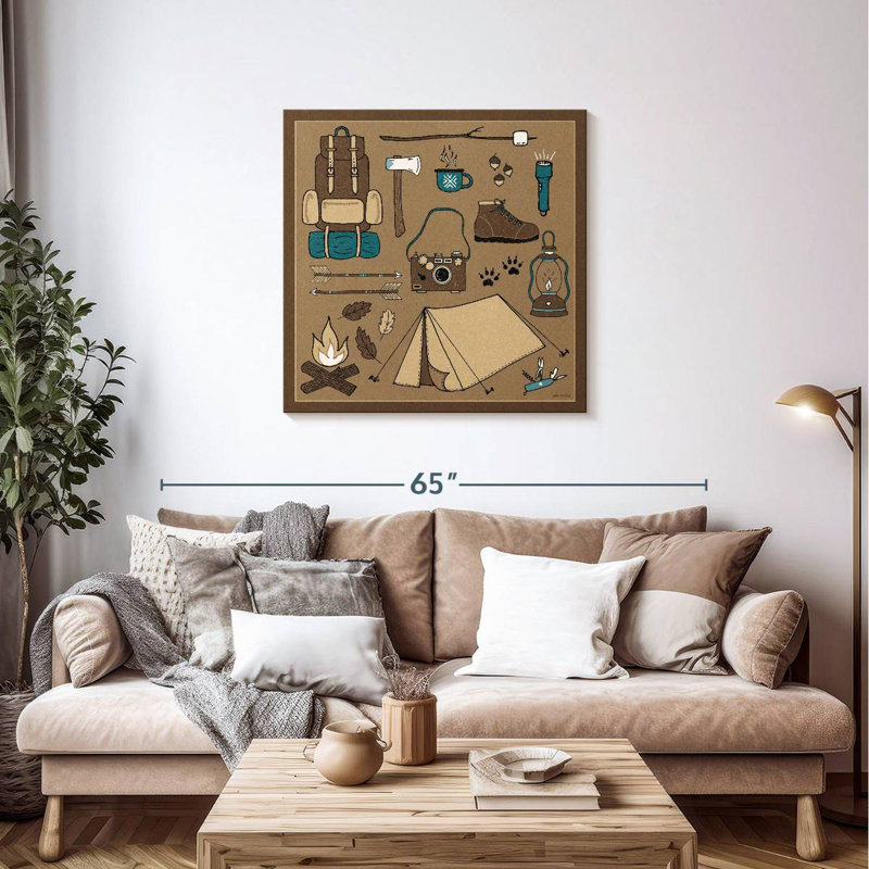 Senne The Great Outdoors II, 36" H x 36" W