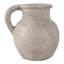 Vase en terre cuite fabriqué à la main avec surface texturée et poignée rustique Kenith - détail artisanal durable pour présentation-380417191