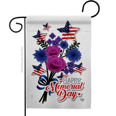 Drapeau décoratif de maison en mélange de polyester