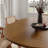Round Extendable Wood Dining Table