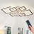 Ceiling Fan With Lights Remote Control And APP Control, Dimmable With Remote 7 Blades 6 Speeds Of Wind