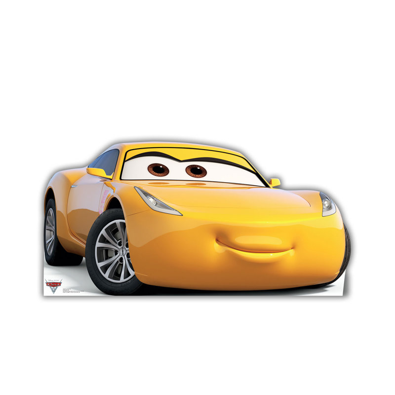 Cruz Ramirez Yellow Cardboard Standup from Disney Pixar Cars 3