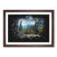 Winter Forest Road - Picture Frame Graphic Art Print-56876392-56876388