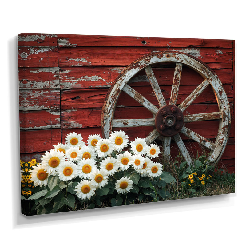 Craighead - Floral Wall Art, Do Not Apply, 12" H x 20" W, Wrapped Canvas