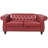 62'' Faux Leather Loveseat-676781459
