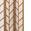 Hackler 52'' W x 70.25'' H 3 - Panel Solid Wood Folding Room Divider