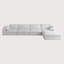 Canapé modulaire Gerhilde Cloud avec 4 places et 1 repose-pieds-1379675505