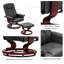 Fauteuil de bureau inclinable en cuir Odey-373757752
