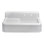 Heritage 42" Front Apron Single Bowl Fireclay Sink with Integral Drainboard and High Backsplash