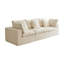 Canapé modulaire modulaire à conception compressée, canapé-lit de style minimaliste moderne pour le salon, espace - Canapé efficace et confortable-76022527-76022524-76022520