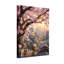 Plantes et fleurs, cerisier en fleurs, paysage urbain, coucher de soleil-1082143486