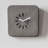Low Tech Concrete Wall Clock