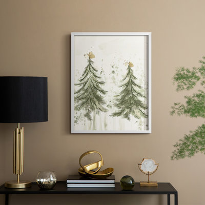 «Christmas Holiday Art», reproduction encadrée CECXC
