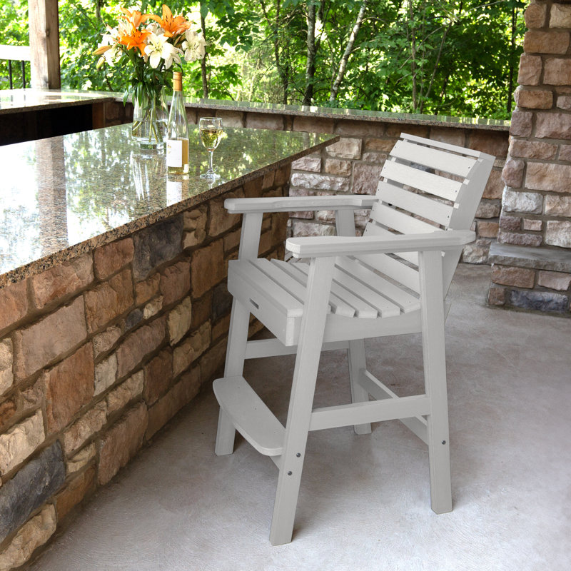 Tabouret de bar 28,3 po Anissa, Blanc