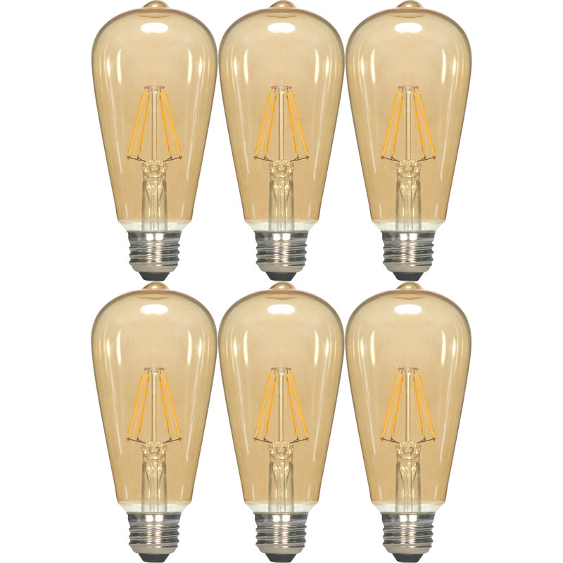 ST19 DEL, ampoule à intensité variable, culot moyen E26 (standard), 6,5 W, 650