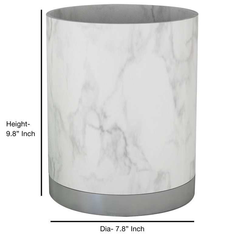 Corbeille pour déchets Misty, Gris