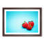 Three Strawberries - Picture Frame Painting Print-55611689-55611693
